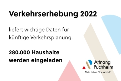 Zur Teilnahme an der Verkehrserhebung 2022 werden 280.000 Haushalte aus Oberoesterreich eingeladen. Die Befragung liefert wichtige Informationen fuer die zukuenftige Verkehrsplanung.