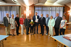 Den Ehrenring der Stadt erhielt MR Dr. Helmut Waltenberger verliehen.
